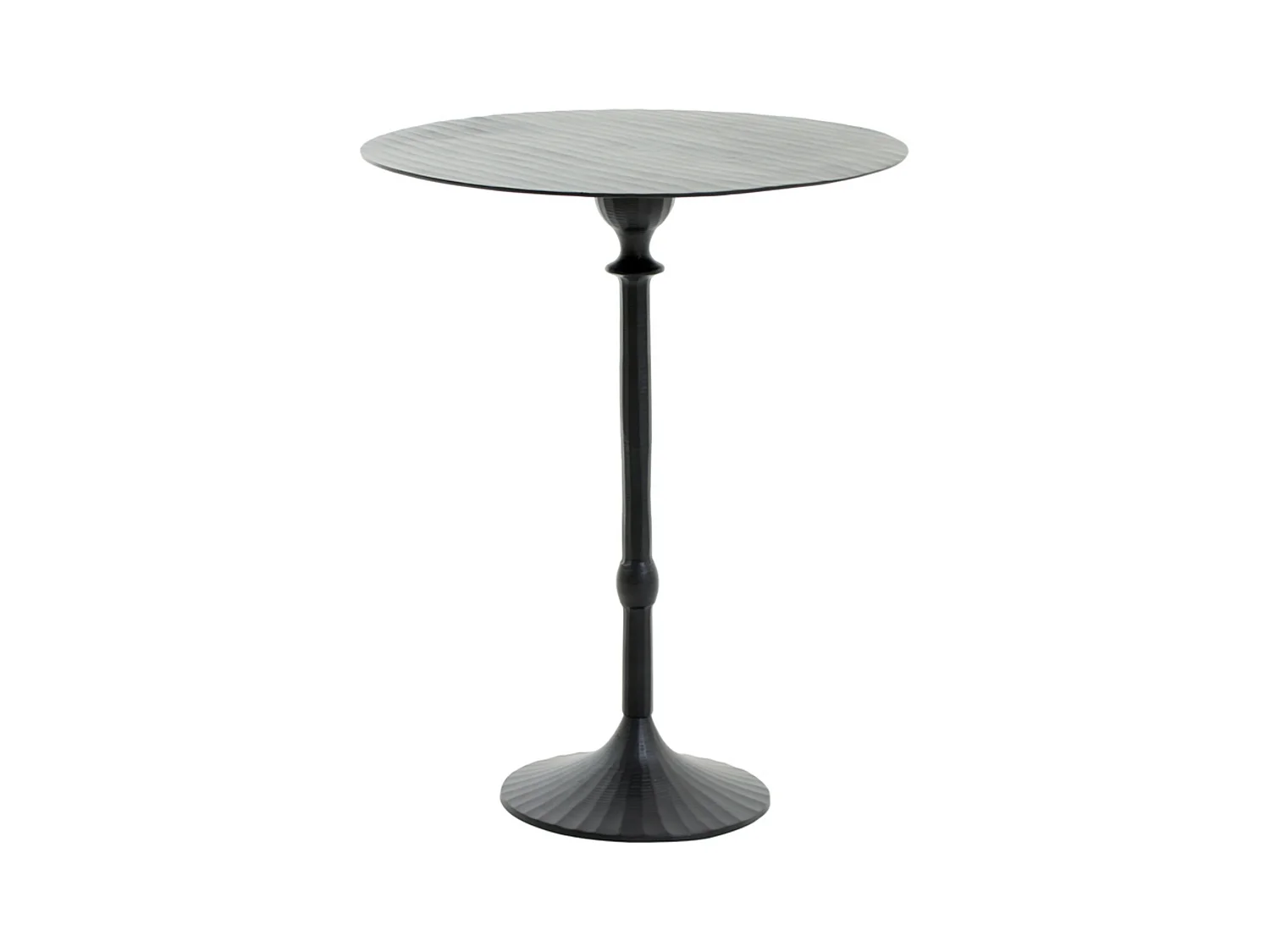 Table d'appoint JANNA - Ø50x60cm - Noir
