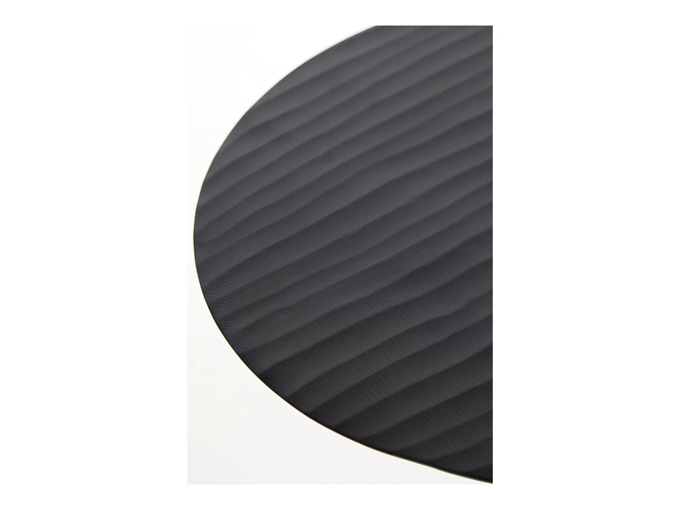 Table d'appoint JANNA - Ø50x60cm - Noir