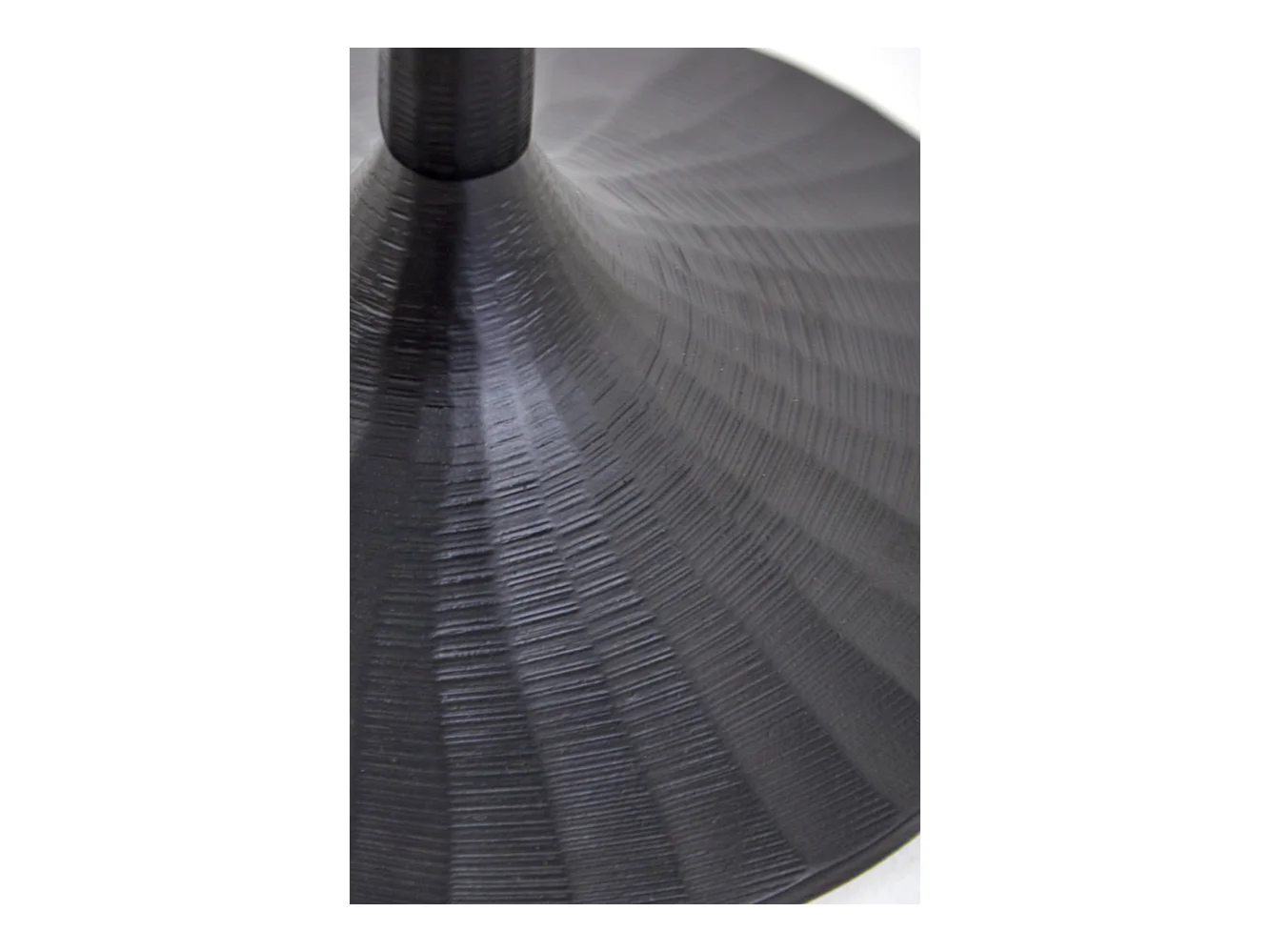 Table d'appoint JANNA - Ø50x60cm - Noir