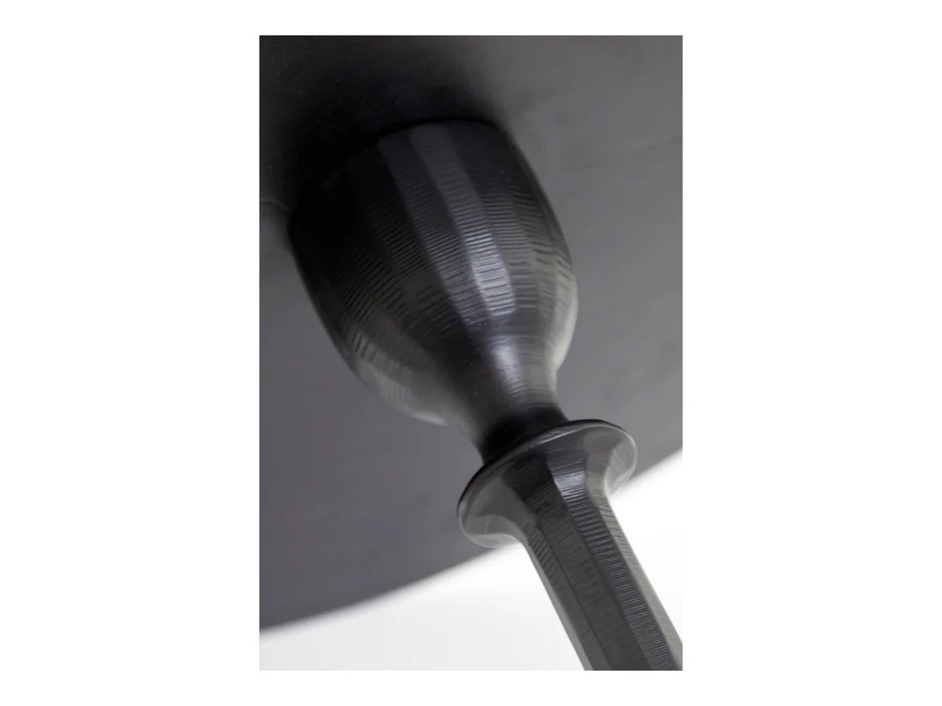 Table d'appoint JANNA - Ø50x60cm - Noir