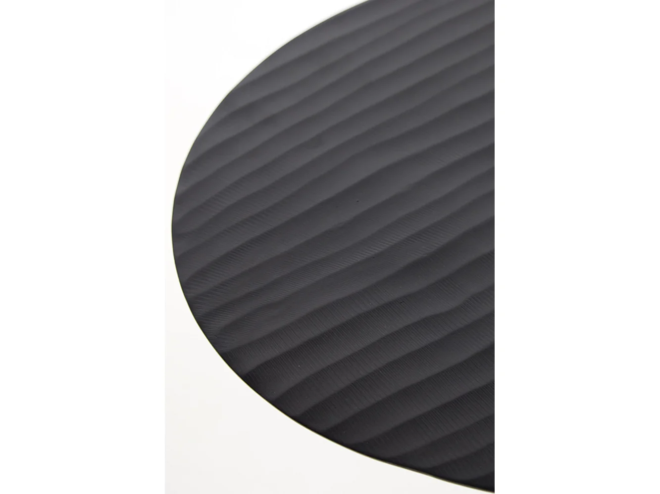 Table d'appoint JANNA - Ø50x60cm - Noir