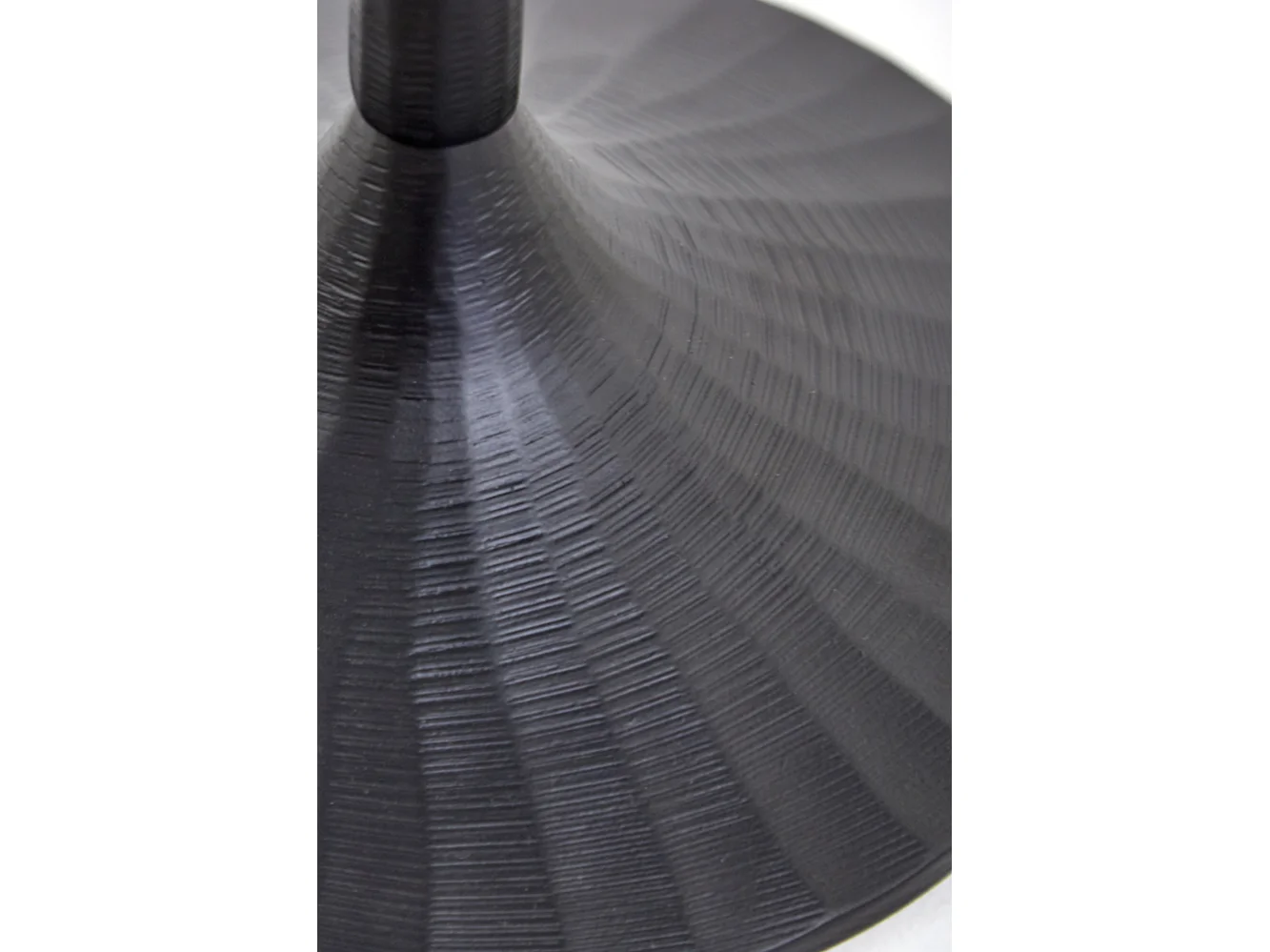 Table d'appoint JANNA - Ø50x60cm - Noir