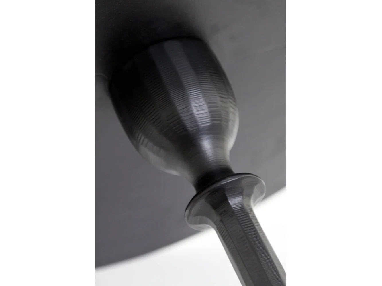 Table d'appoint JANNA - Ø50x60cm - Noir