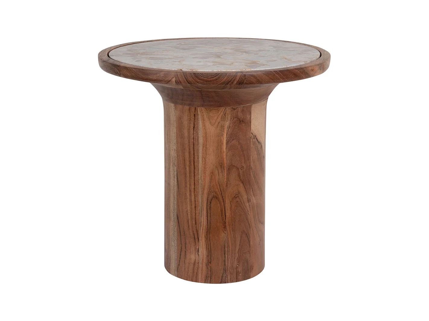 Table d'appoint Tubo High - Marron