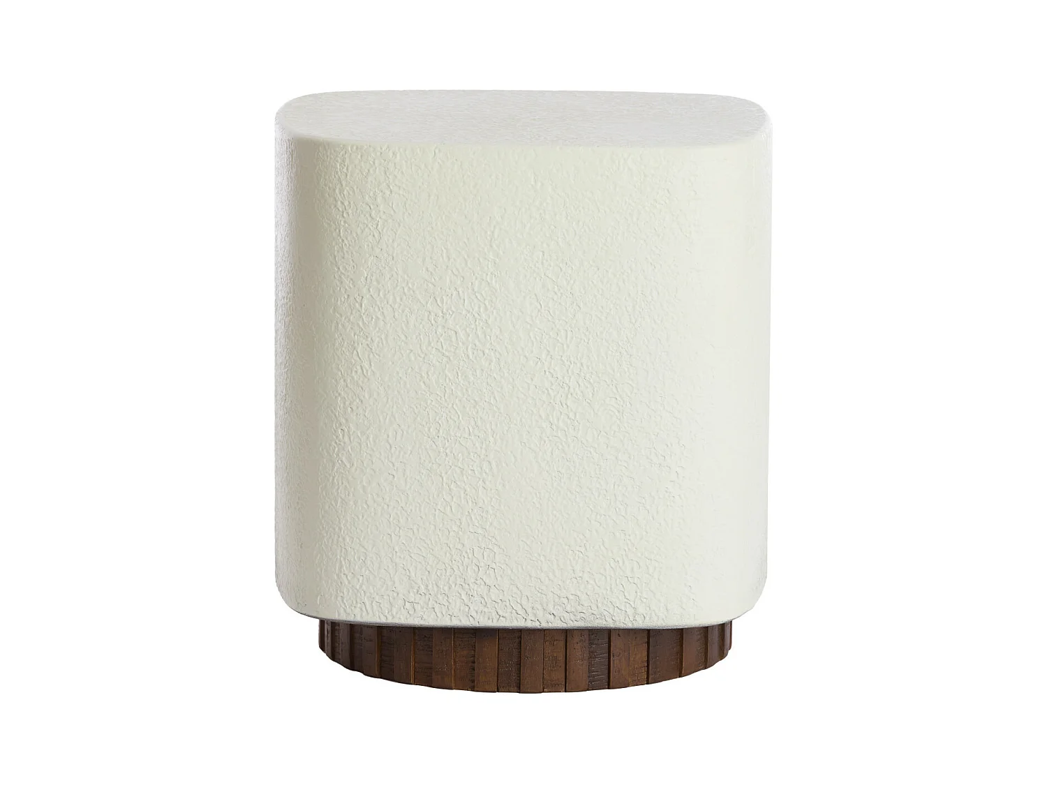 Table d'appoint SEDDON - 37x34x40cm - Blanc