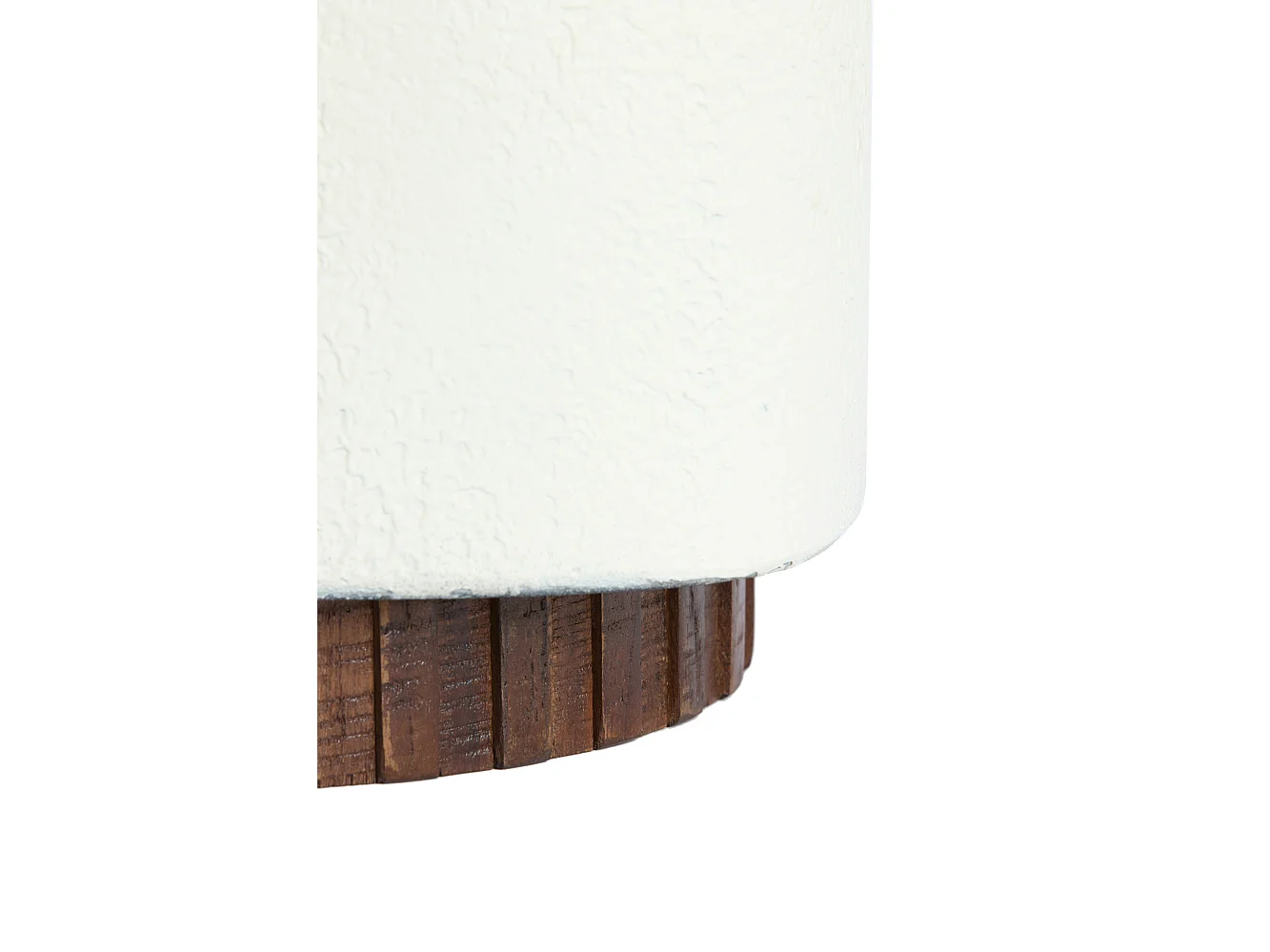 Bijzettafel SEDDON - 37x34x40cm - Wit