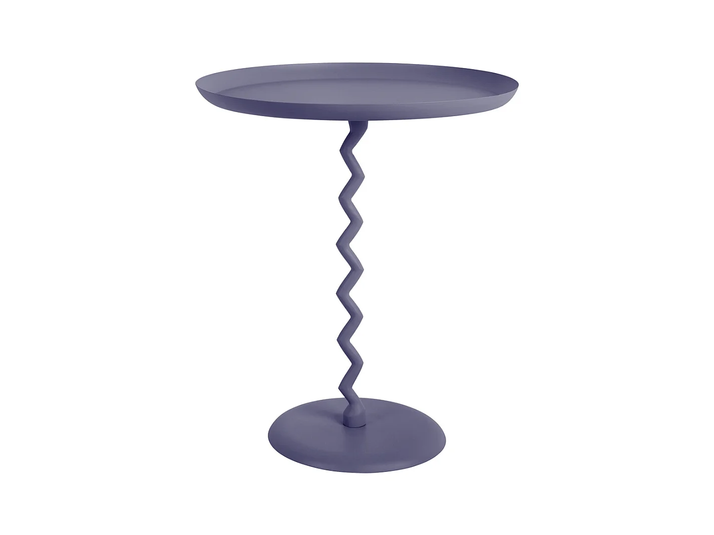 Beistelltisch Zig Zag Large - Nachtblau