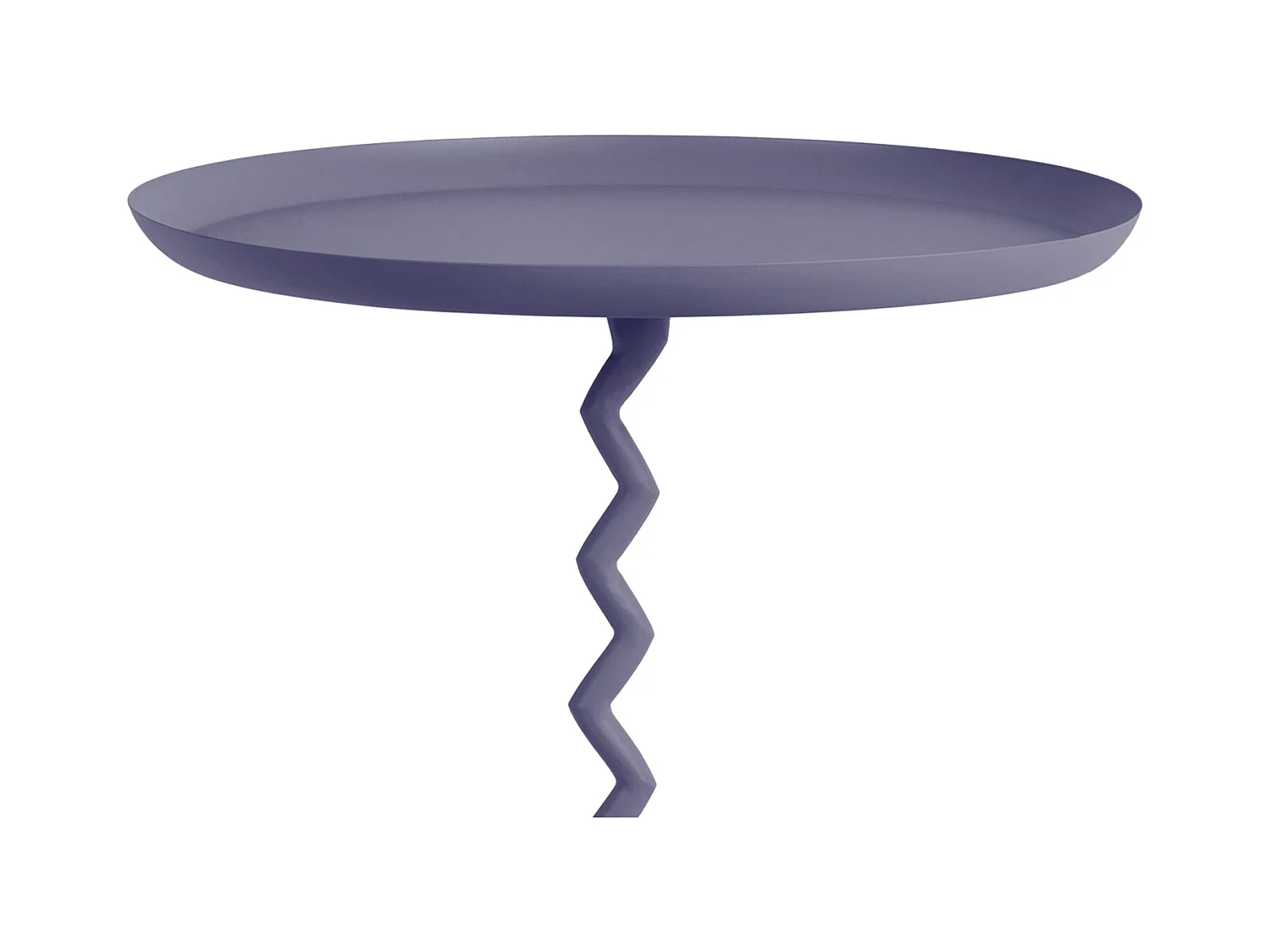 Beistelltisch Zig Zag Large - Nachtblau