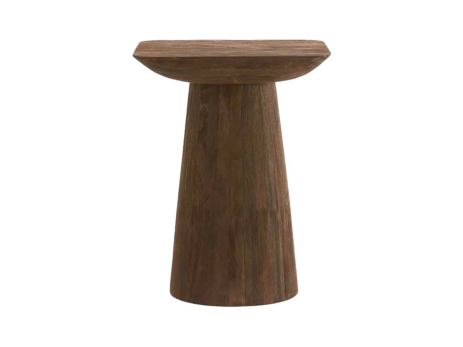 Table d'appoint DEGO - Ø45x59cm - Marron