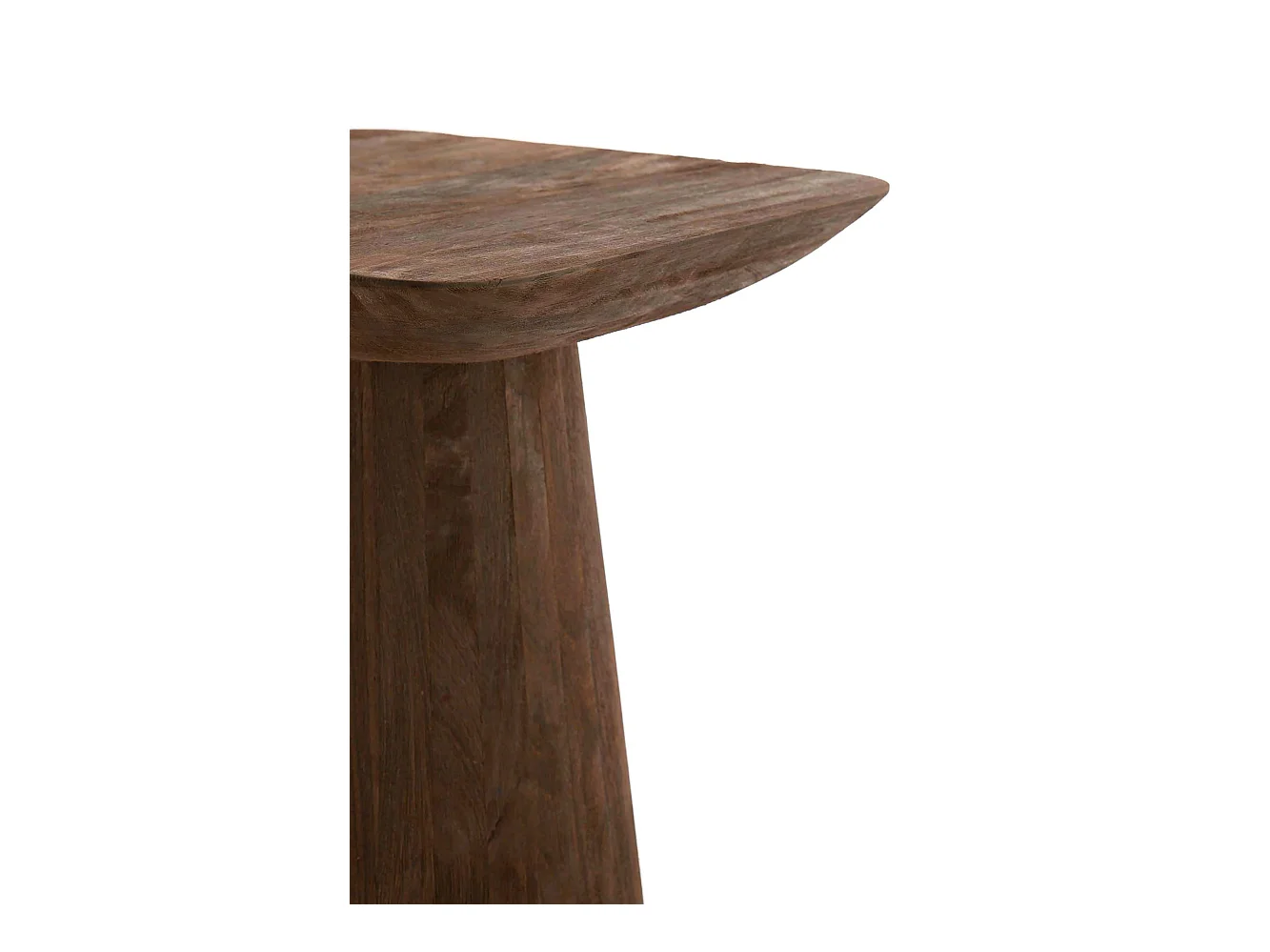 Table d'appoint DEGO - Ø45x59cm - Marron