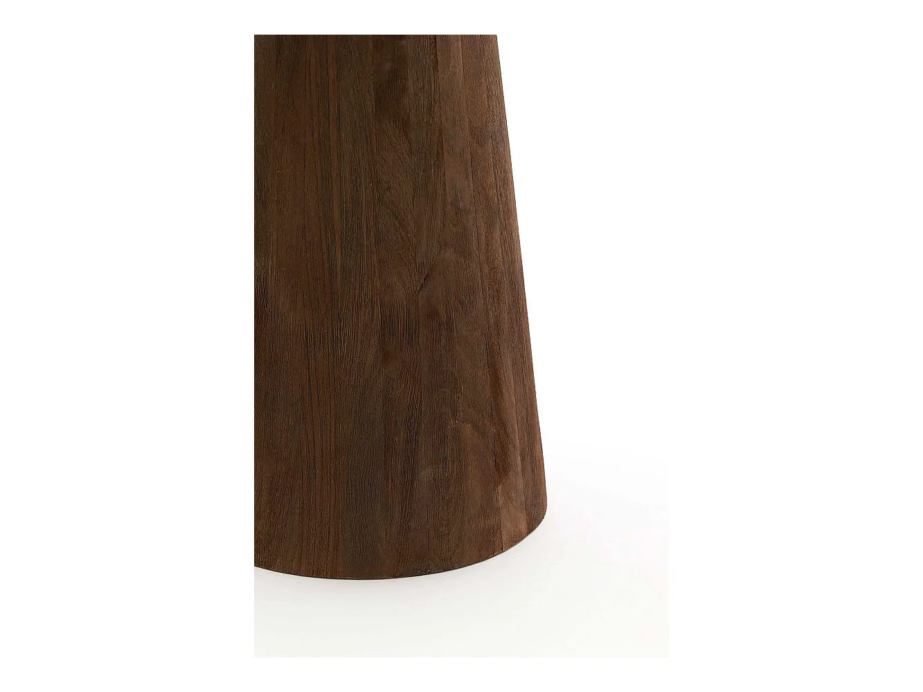Table d'appoint DEGO - Ø45x59cm - Marron