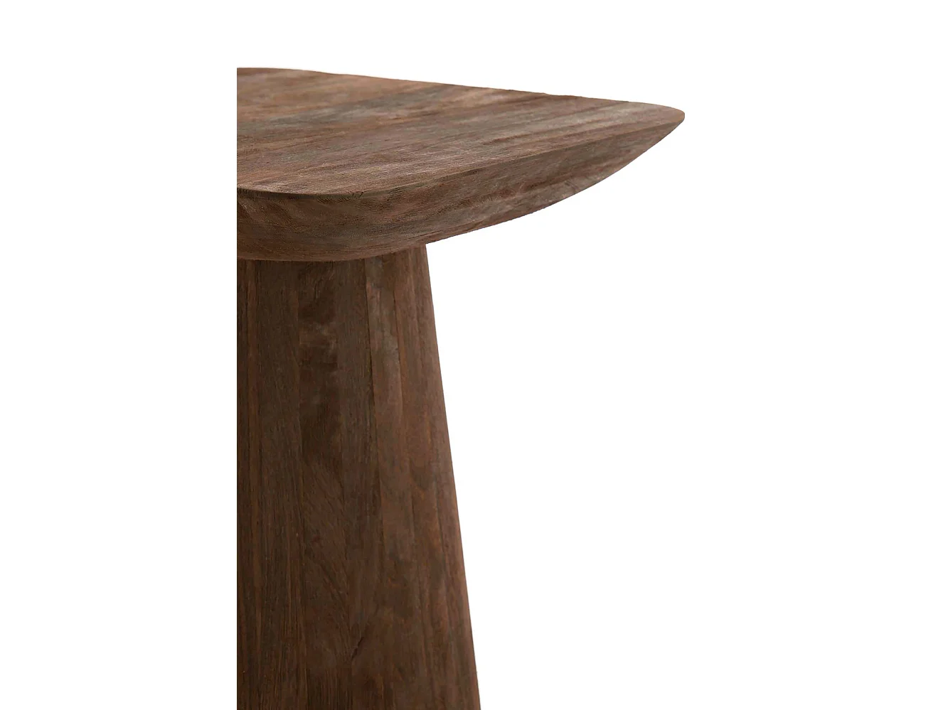 Table d'appoint DEGO - Ø45x59cm - Marron