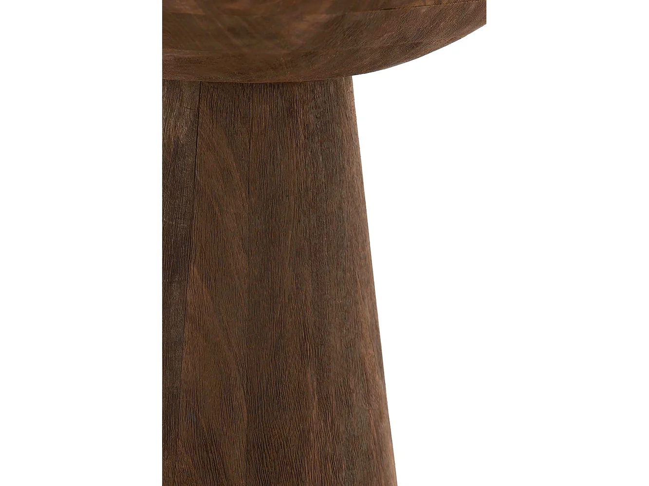 Table d'appoint DEGO - Ø45x59cm - Marron