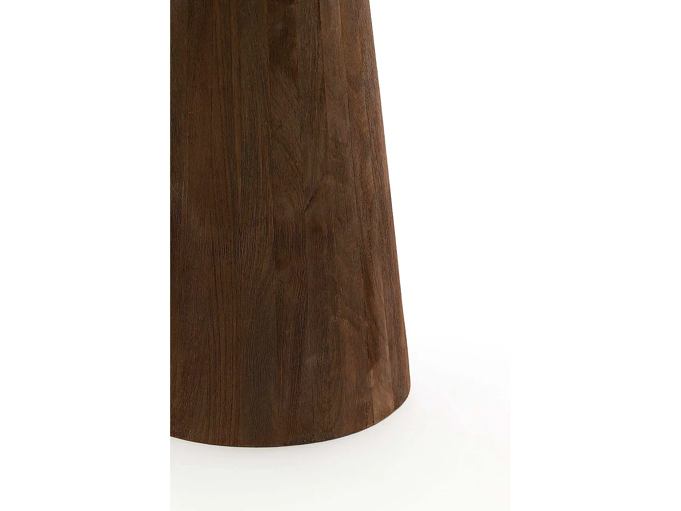 Table d'appoint DEGO - Ø45x59cm - Marron
