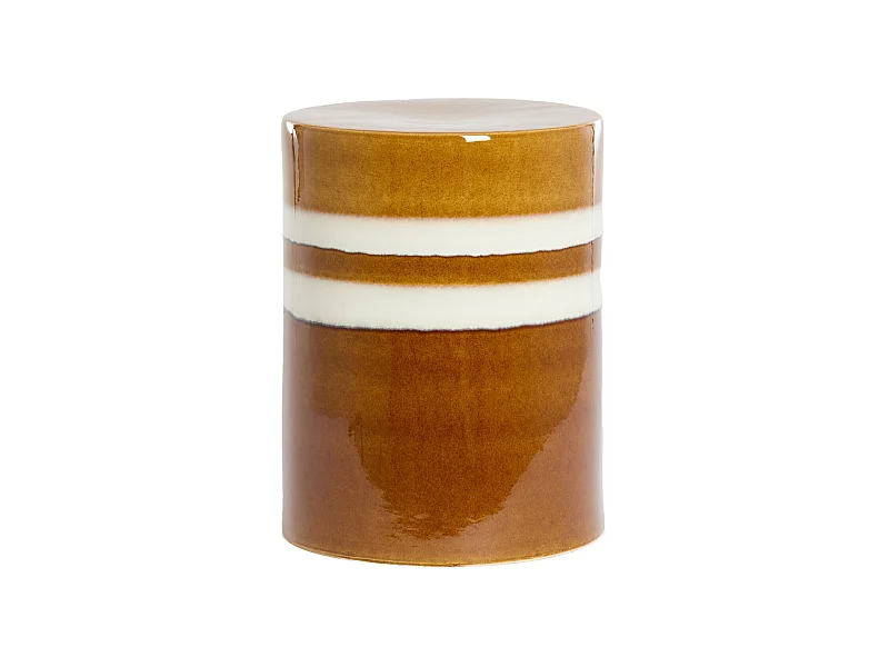 Table d'appoint MOOCA - Ø33x44cm - Marron