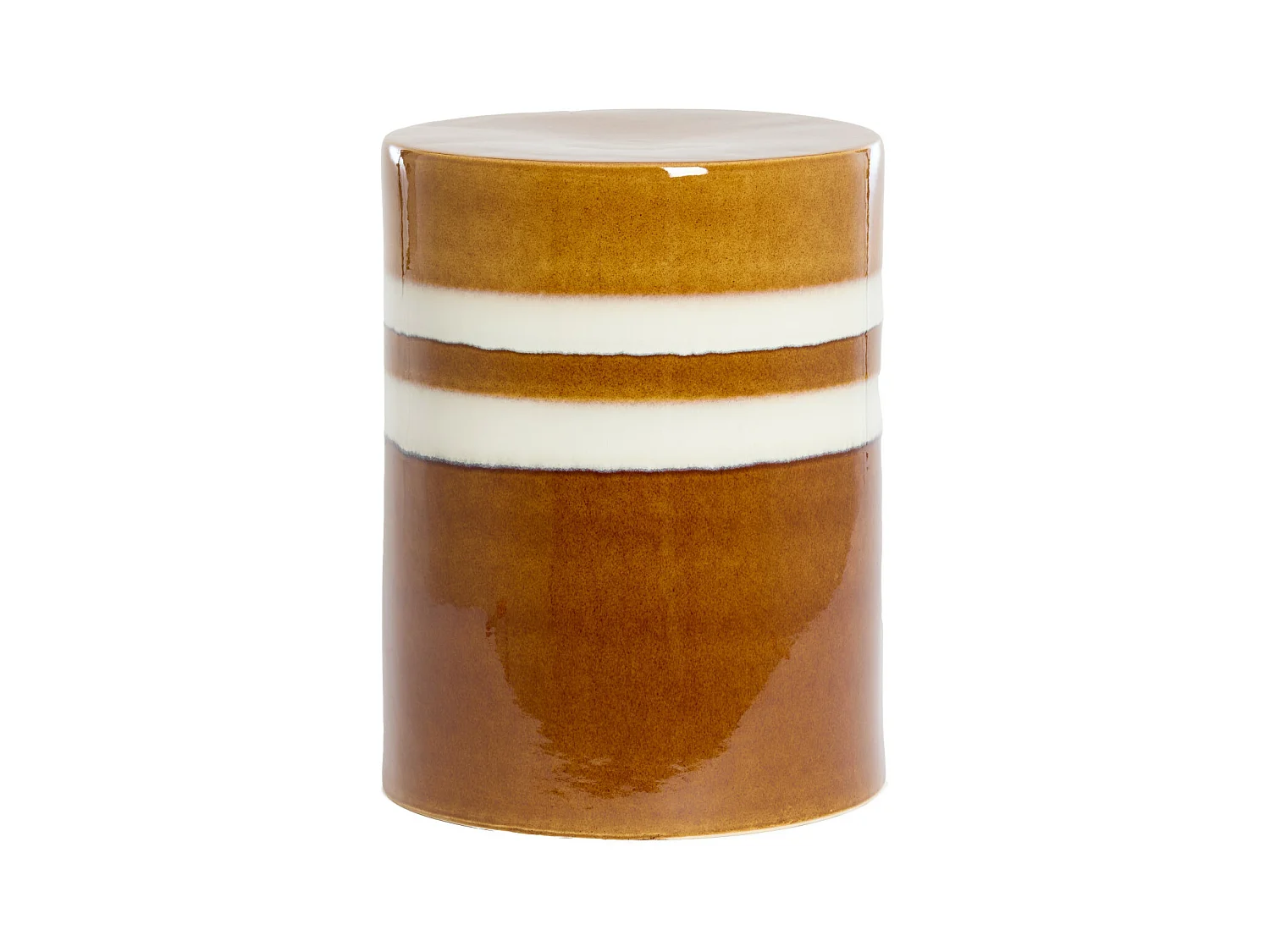 Table d'appoint MOOCA - Ø33x44cm - Marron