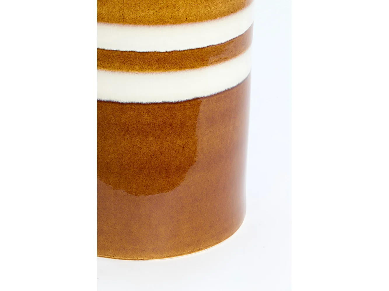 Table d'appoint MOOCA - Ø33x44cm - Marron