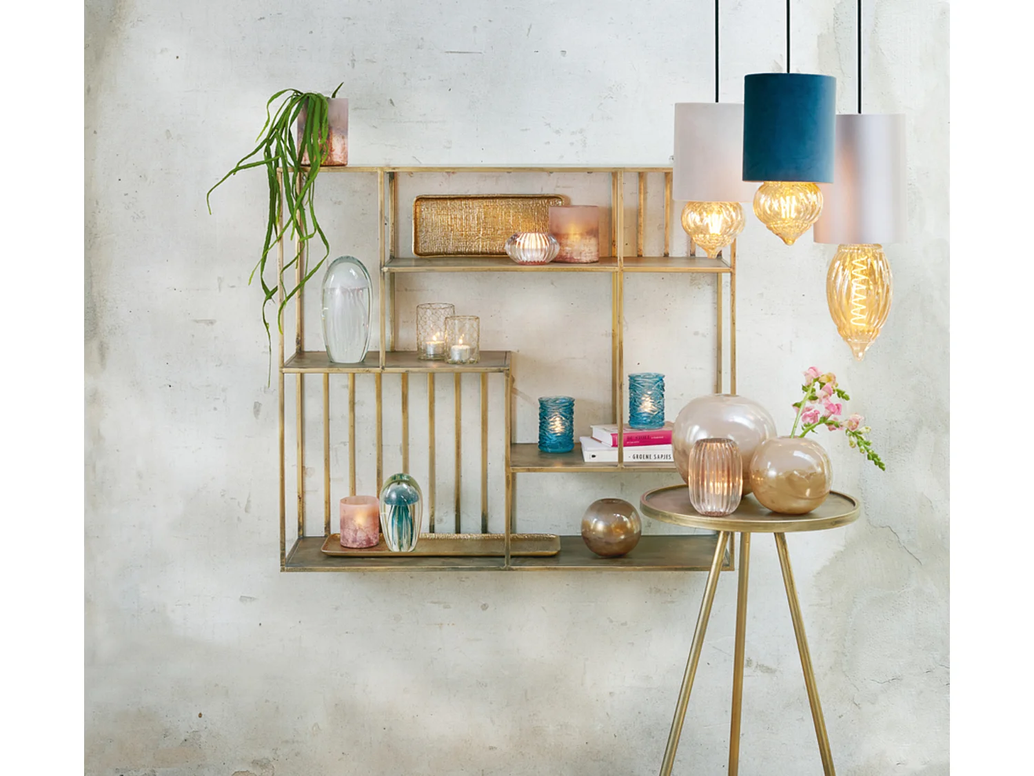 Colonne ENVIRA - Ø39,5x119,5cm - Or