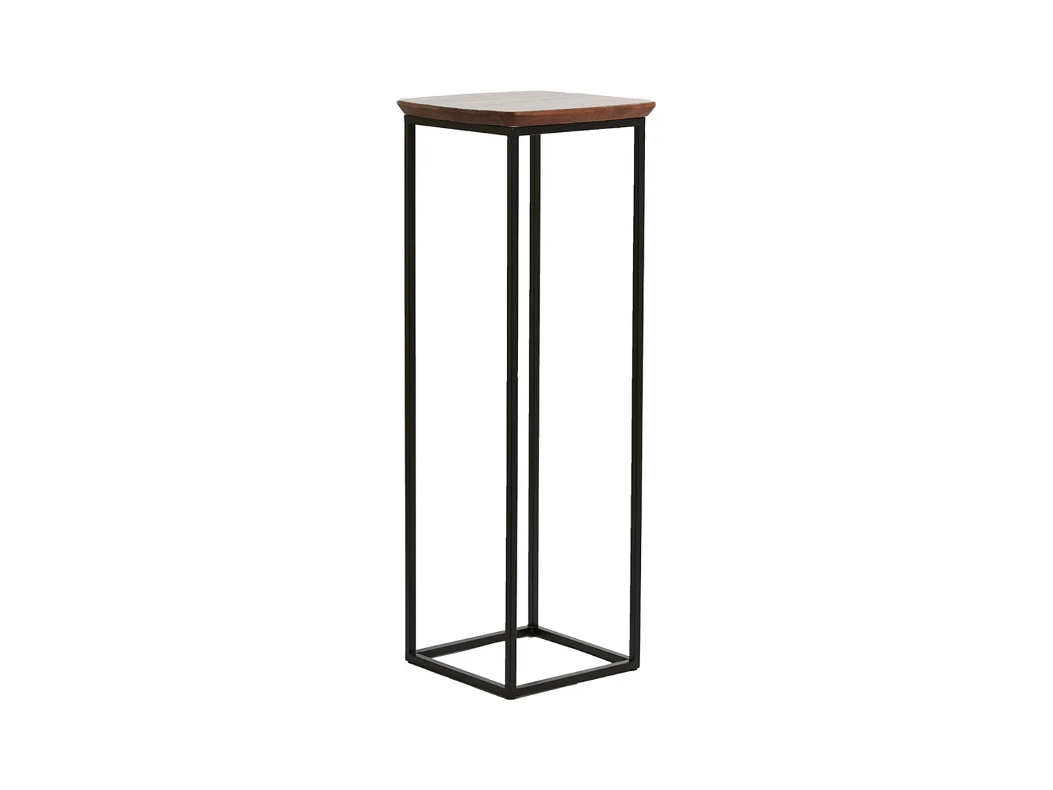 Colonne QUENZA - Ø35x100cm - Marron - Lot de 2