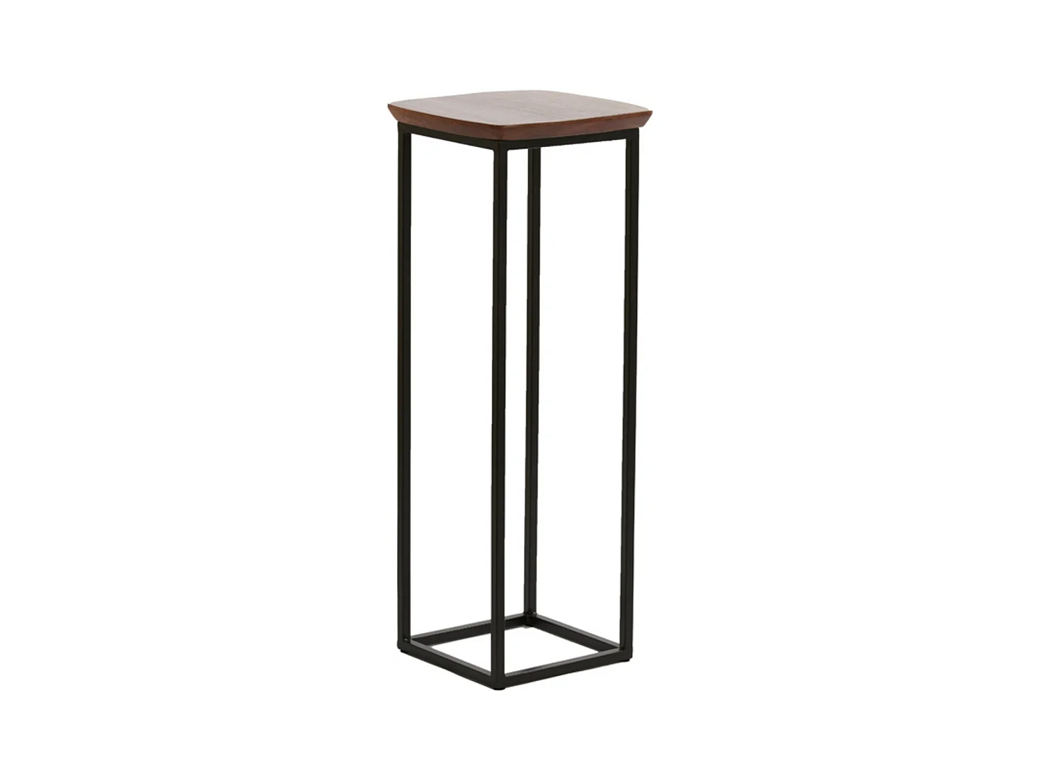 Colonne QUENZA - Ø35x100cm - Marron - Lot de 2