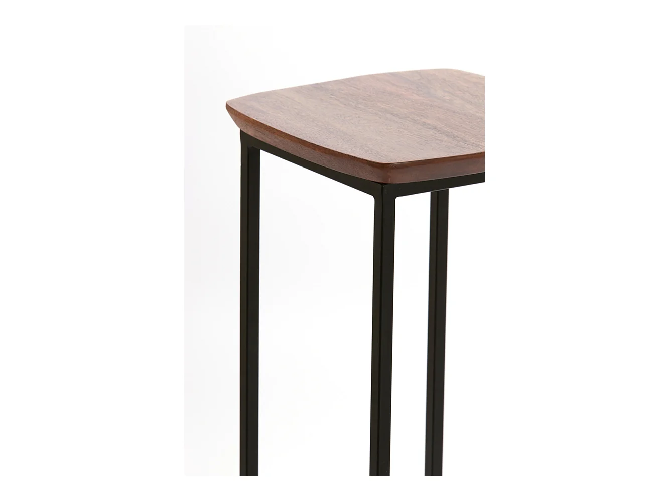 Colonne QUENZA - Ø35x100cm - Marron - Lot de 2