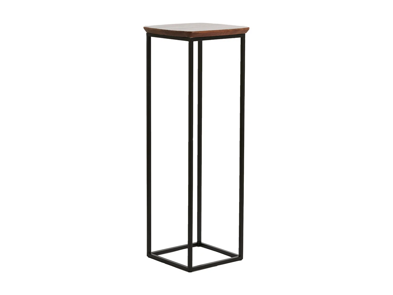 Colonne QUENZA - Ø35x100cm - Marron - Lot de 2
