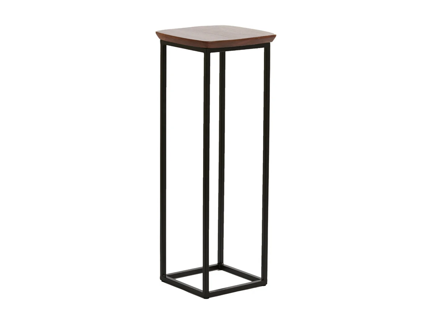 Colonne QUENZA - Ø35x100cm - Marron - Lot de 2