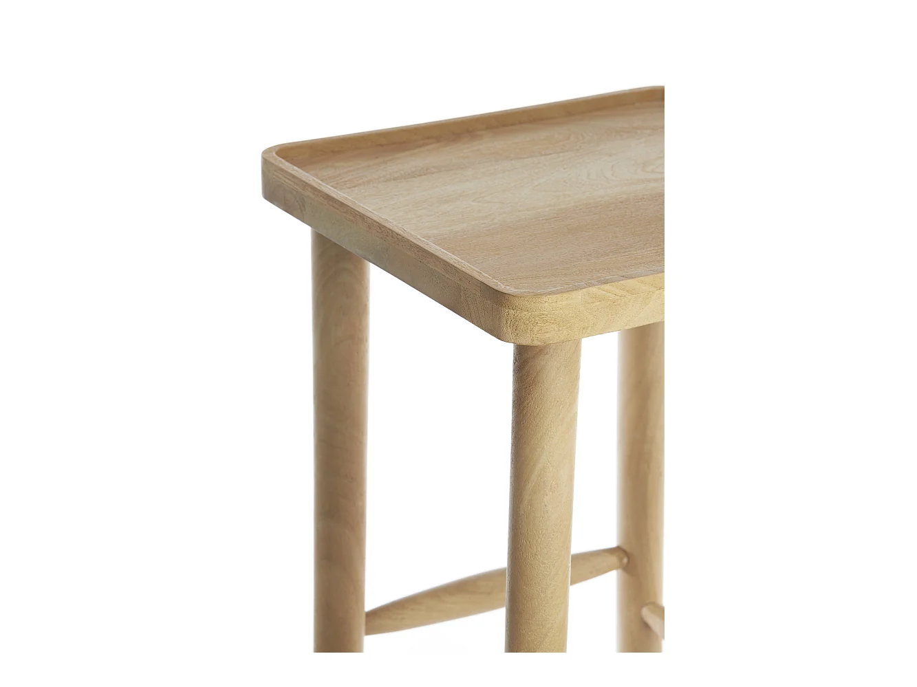 Zuil QIANO - Ø42x100cm - Bruin