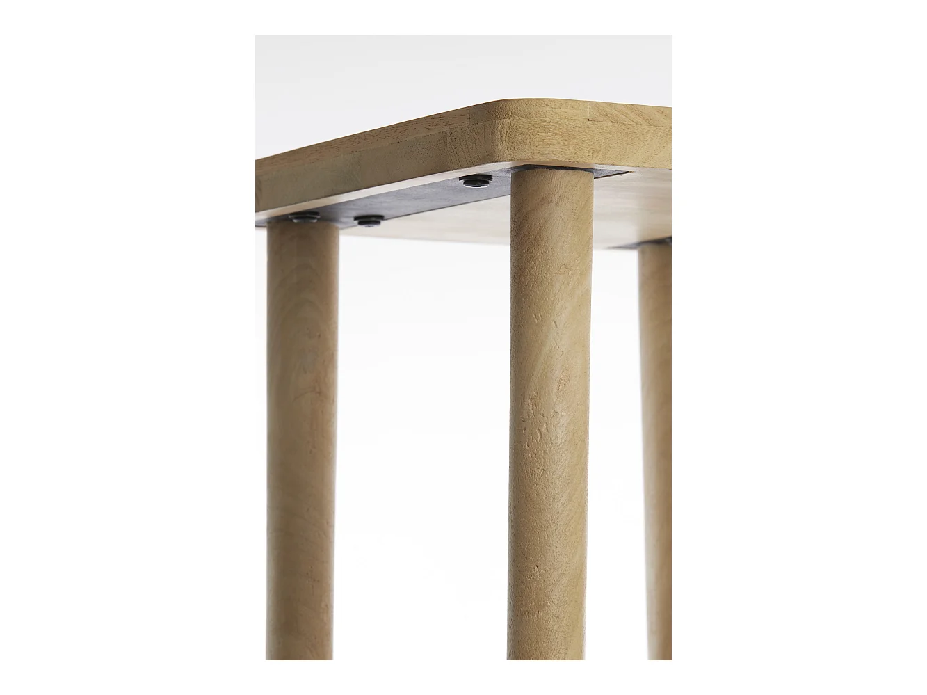 Zuil QIANO - Ø42x100cm - Bruin