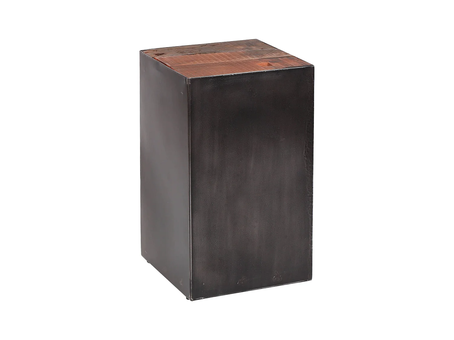 Table à fleurs 50 Raft - Colonne à fleurs - Métal noir - 30x30x50