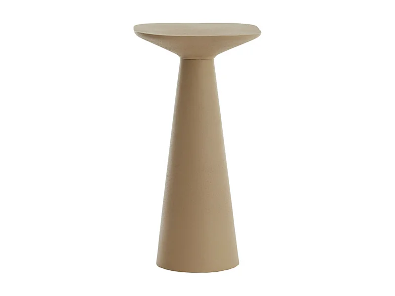 Table d'appoint ABALA - Ø28x53cm - Marron