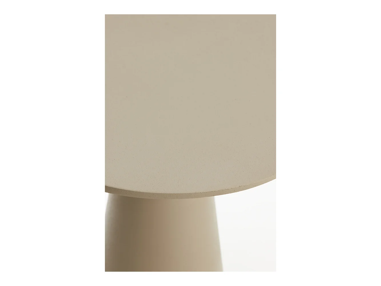 Table d'appoint ABALA - Ø28x53cm - Marron