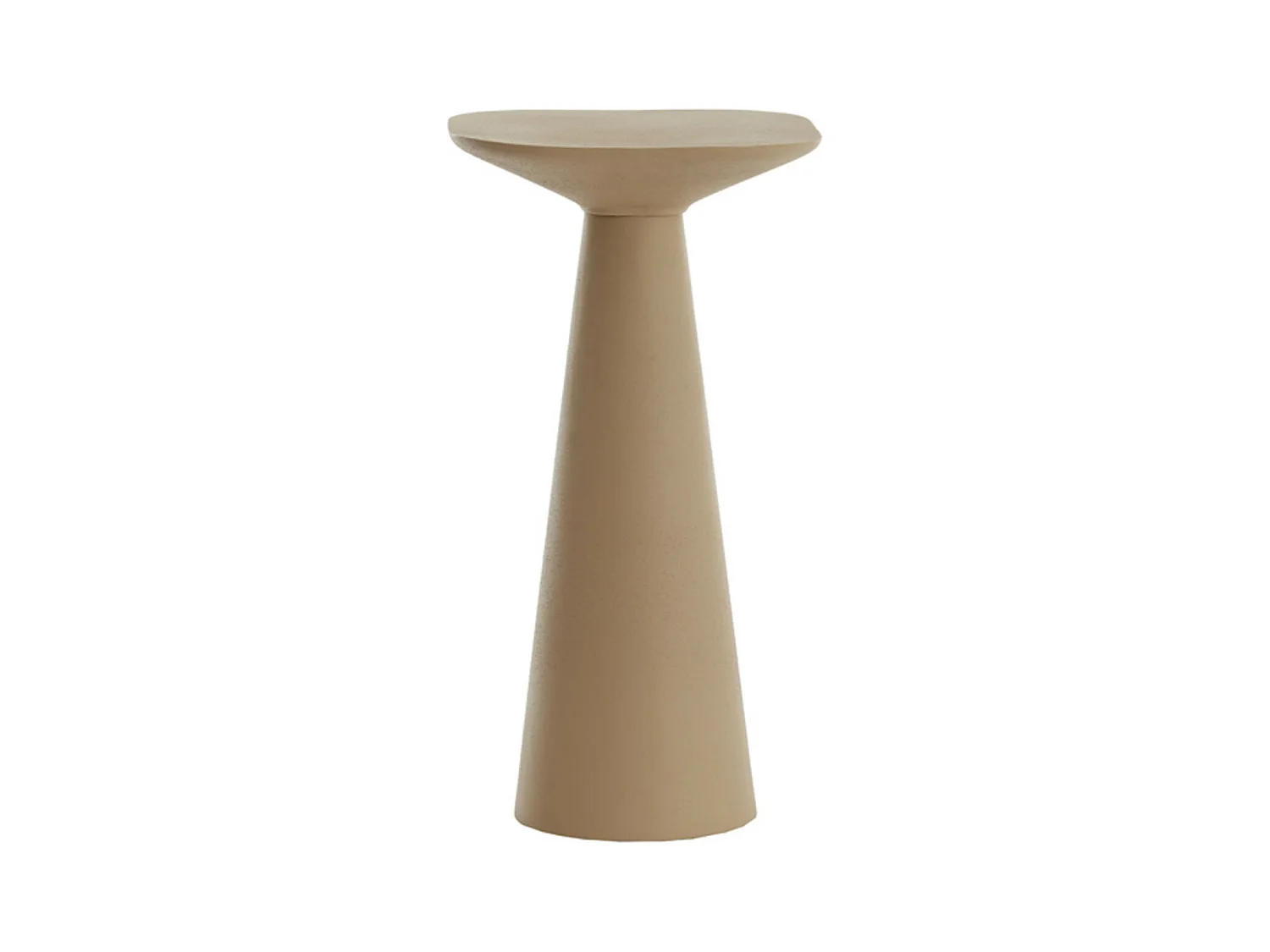 Table d'appoint ABALA - Ø28x53cm - Marron