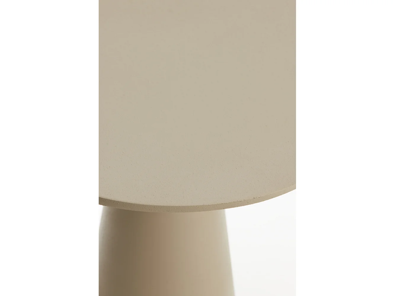 Table d'appoint ABALA - Ø28x53cm - Marron