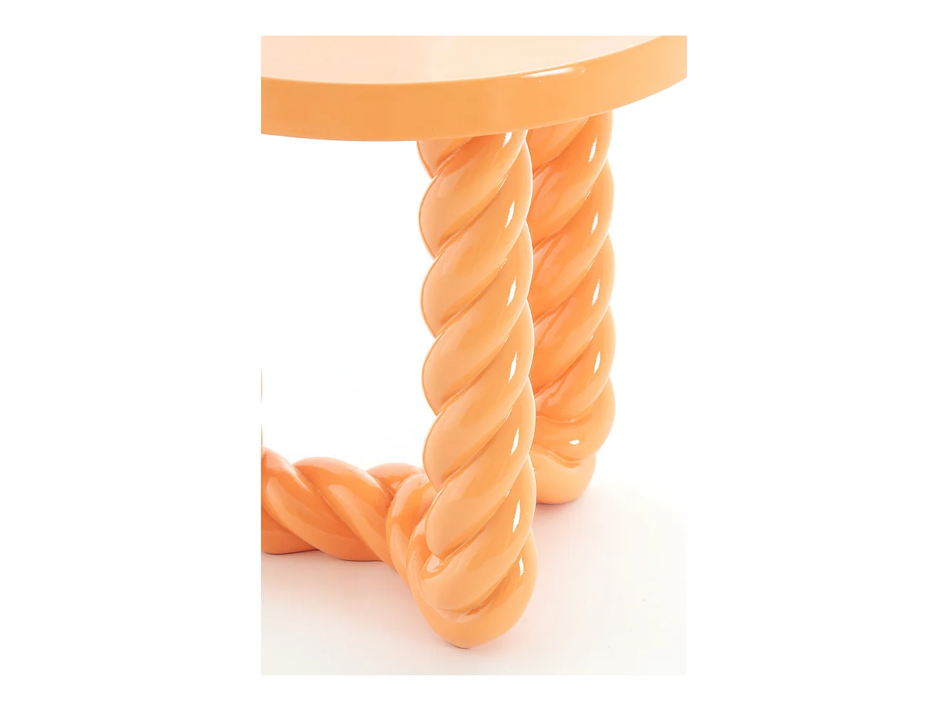 Table d'appoint VALLEJO - Ø46x46cm - Orange