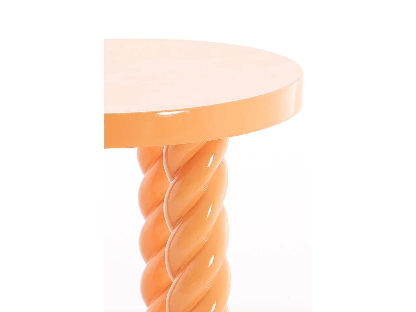 Table d'appoint VALLEJO - Ø46x46cm - Orange