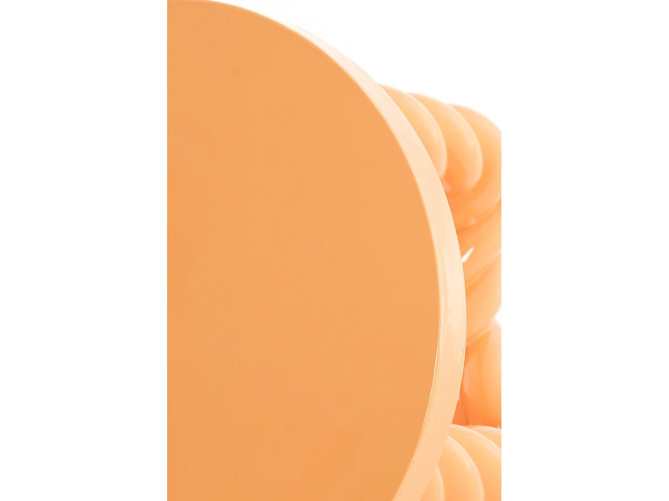 Table d'appoint VALLEJO - Ø46x46cm - Orange