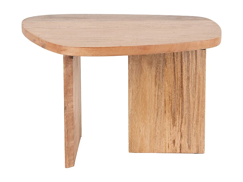 Mesa auxiliar Orgánica - Natural