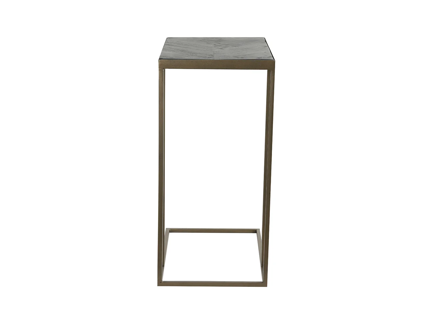 Table d'appoint CHISA - 45x30x62cm - Marron