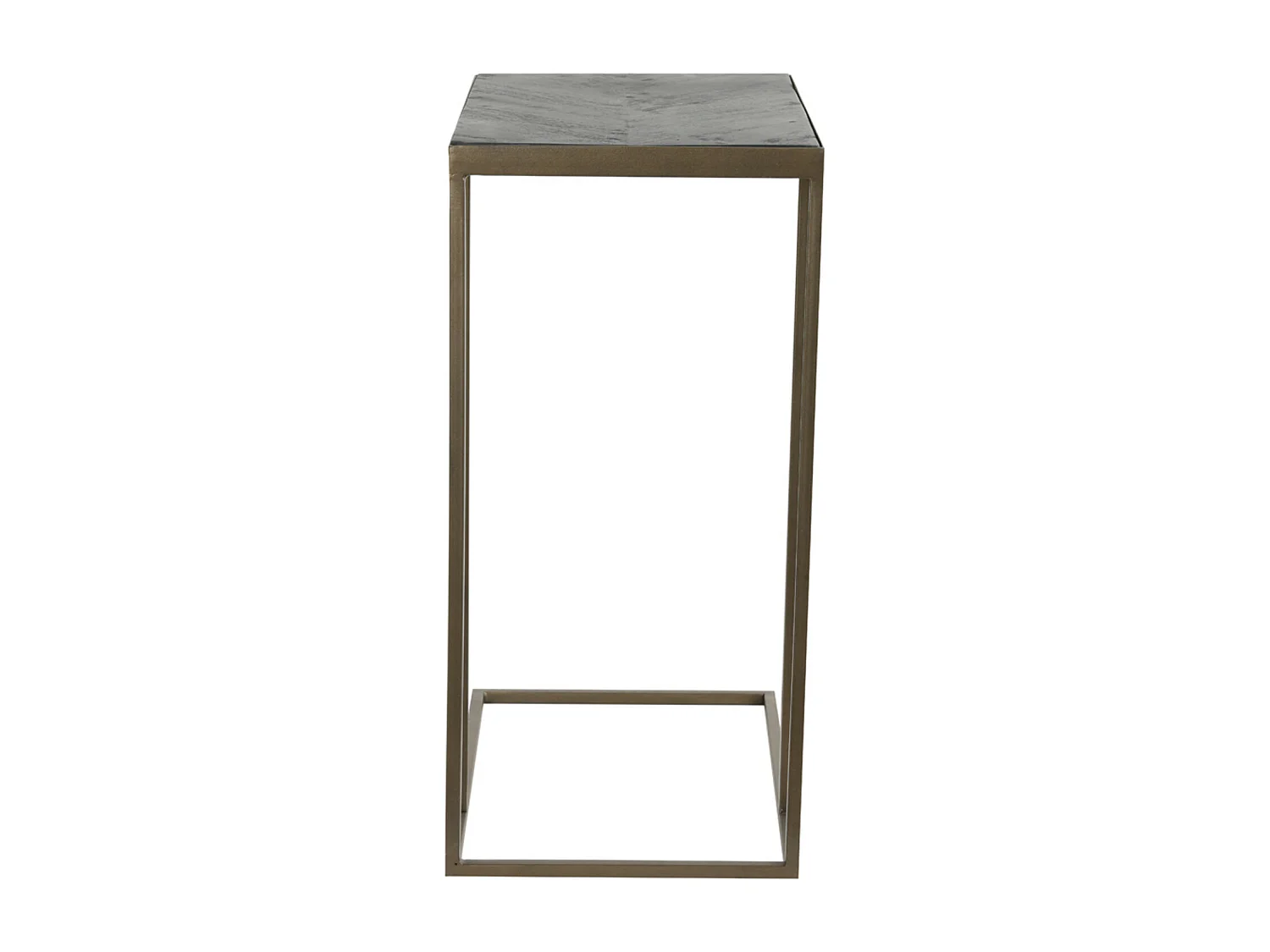 Mesa auxiliar CHISA - 45x30x62cm - Marrón