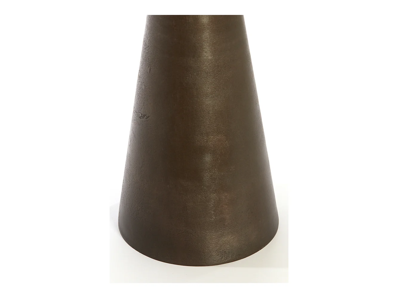 Bijzettafel YNEZ - Ø29x43cm - Bruin