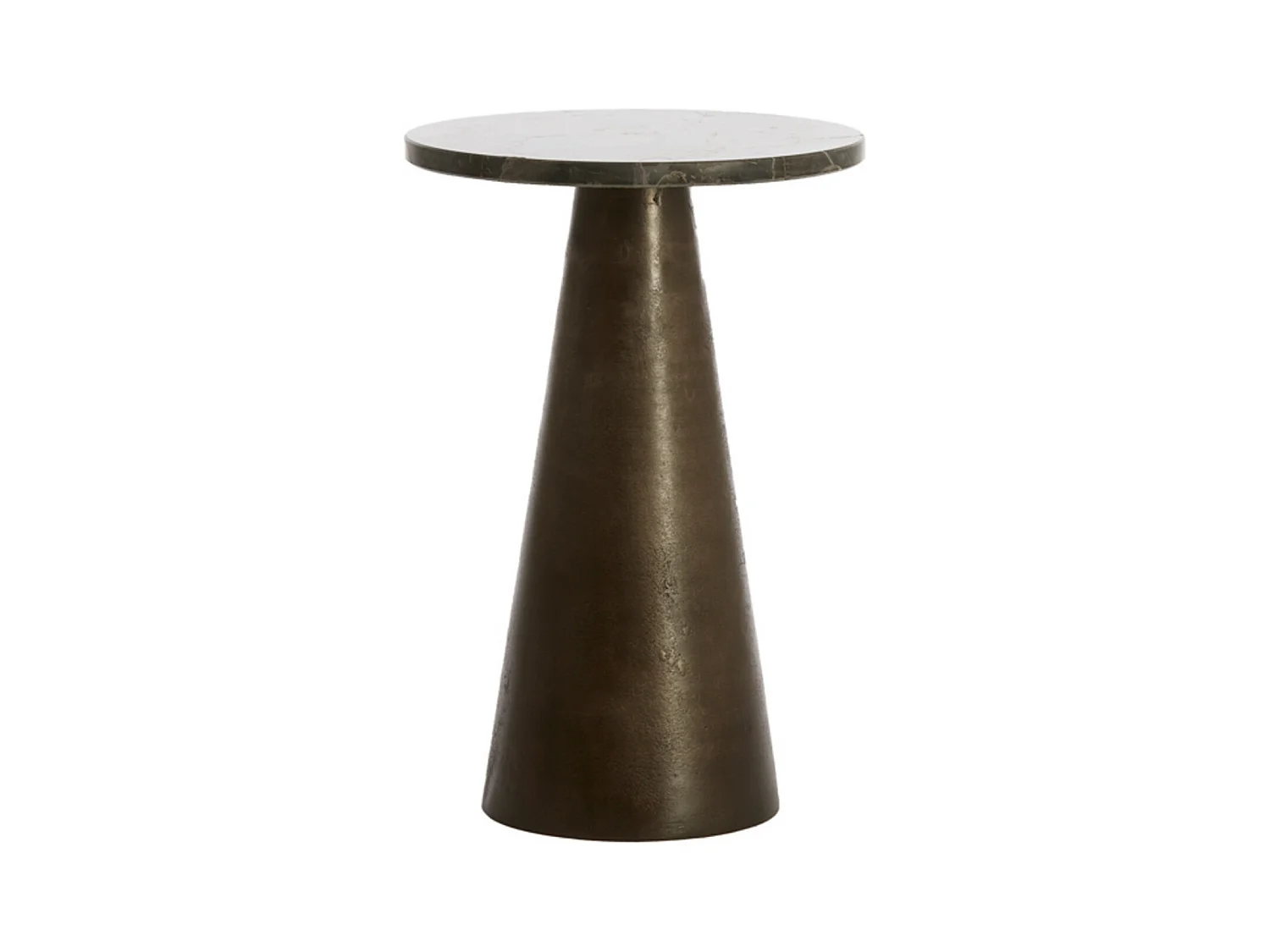 Table d'appoint YNEZ - Ø29x43cm - Marron