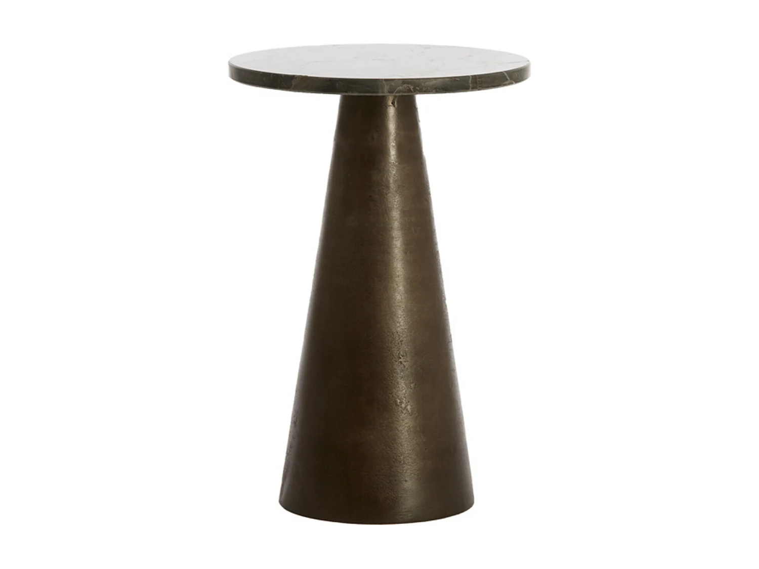 Table d'appoint YNEZ - Ø29x43cm - Marron
