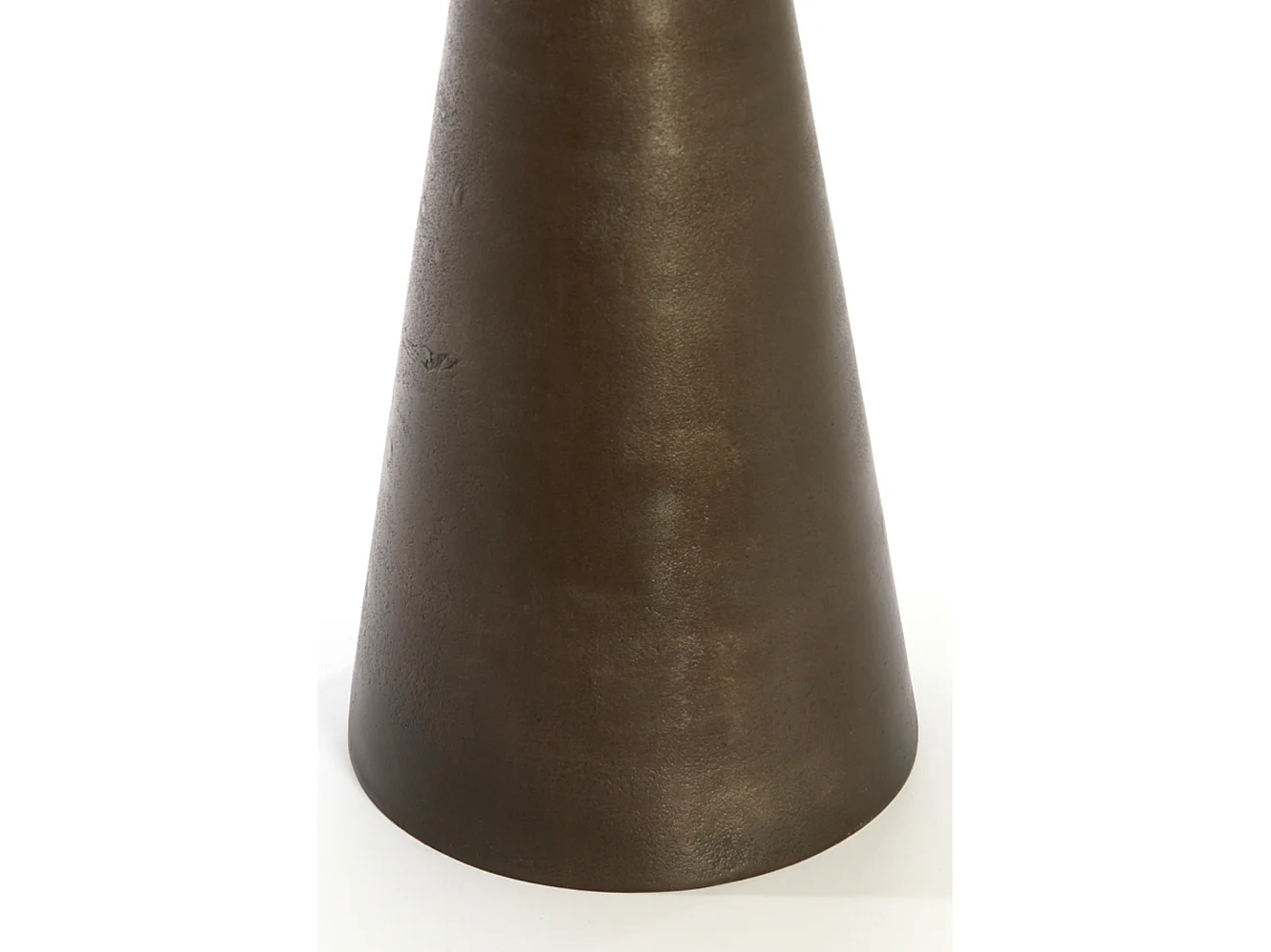 Table d'appoint YNEZ - Ø29x43cm - Marron