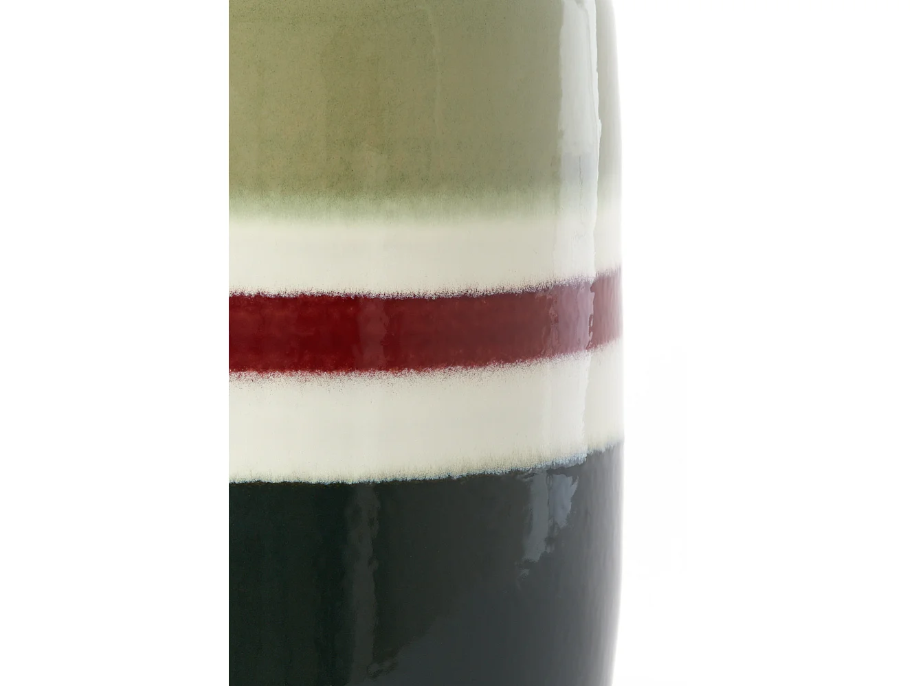 Table d'appoint FRANCA - Ø30,5x26cm - Vert