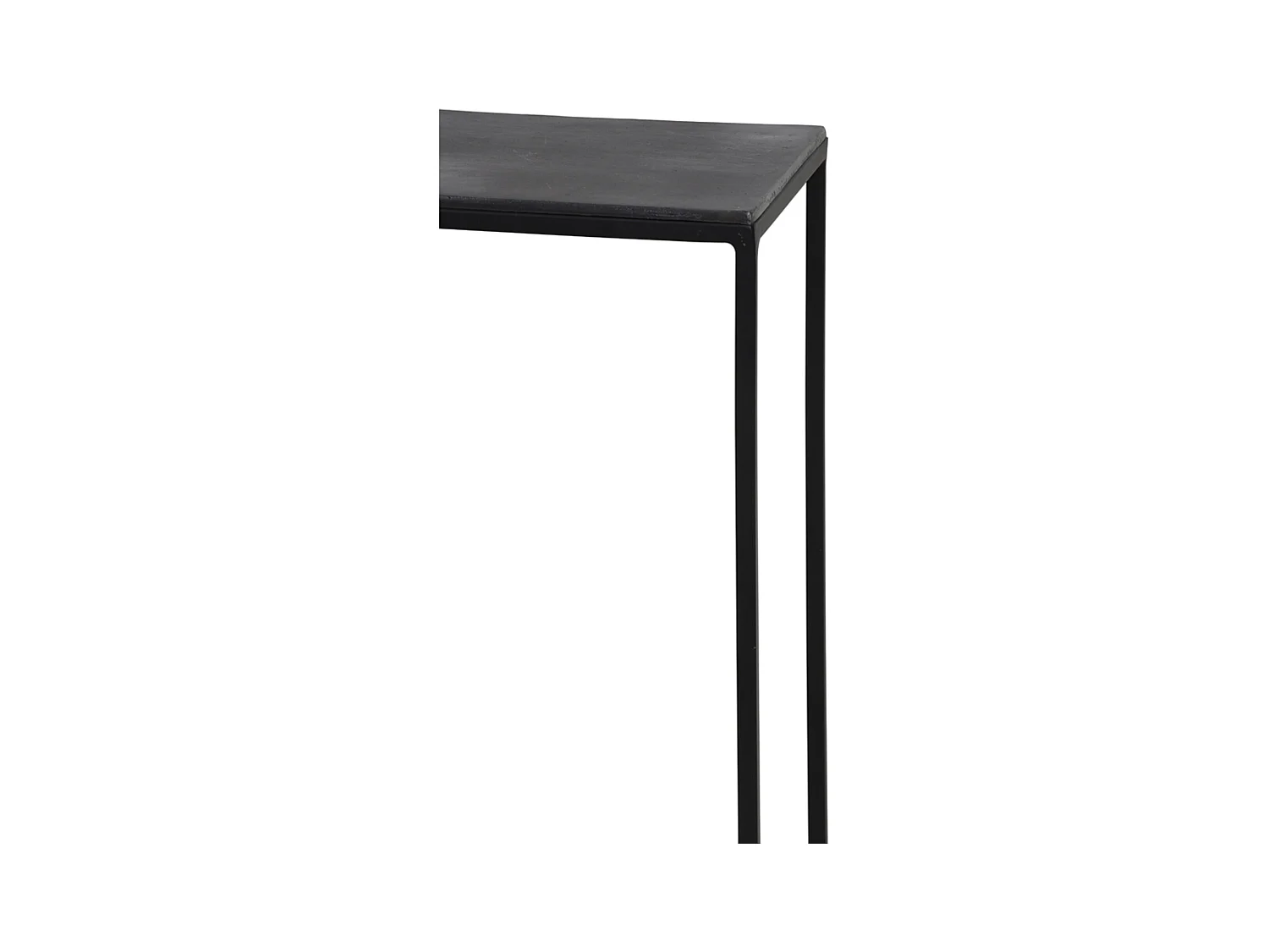 Colonne BOCA - Ø35x120cm - Noir - Lot de 2
