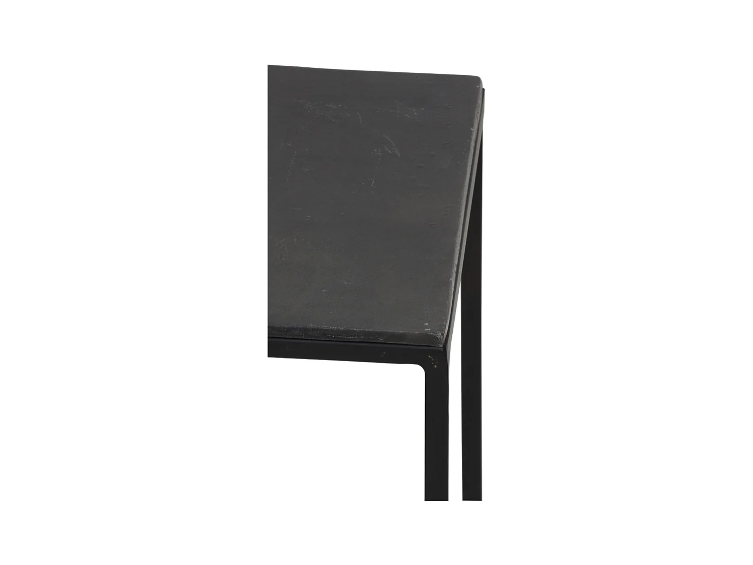Colonne BOCA - Ø35x120cm - Noir - Lot de 2