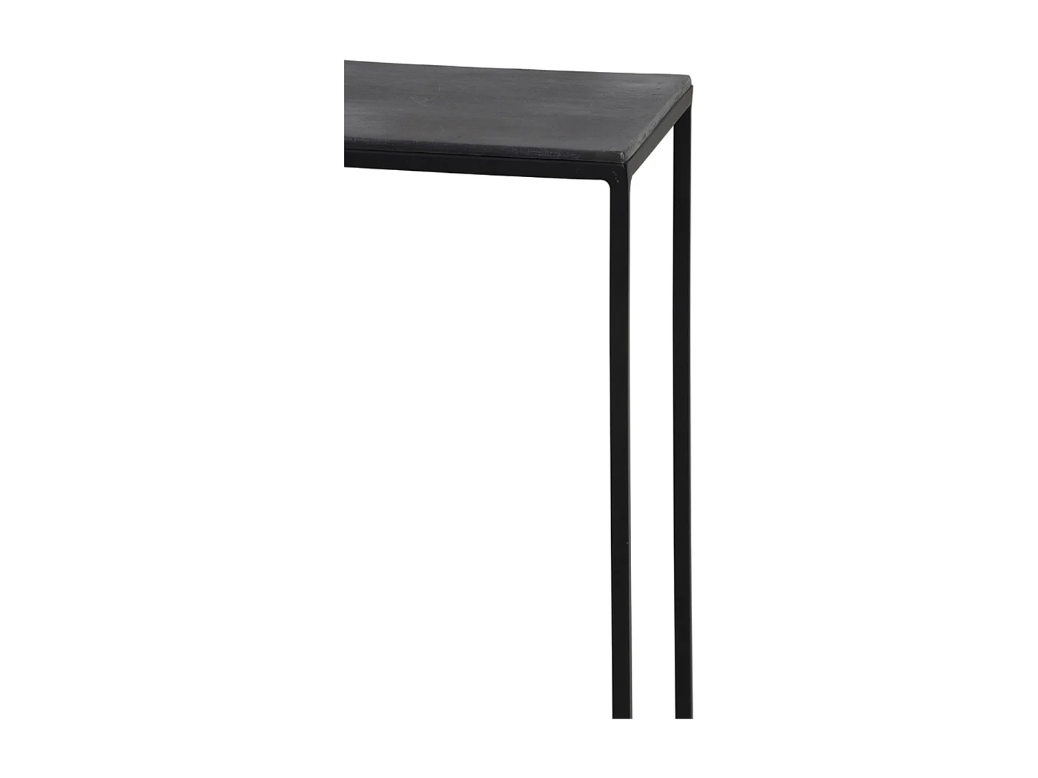 Colonne BOCA - Ø35x120cm - Noir - Lot de 2