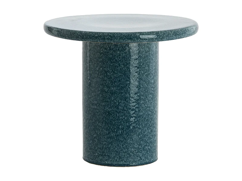 Beistelltisch TUDO - Ø40,5x35,5cm - Blau