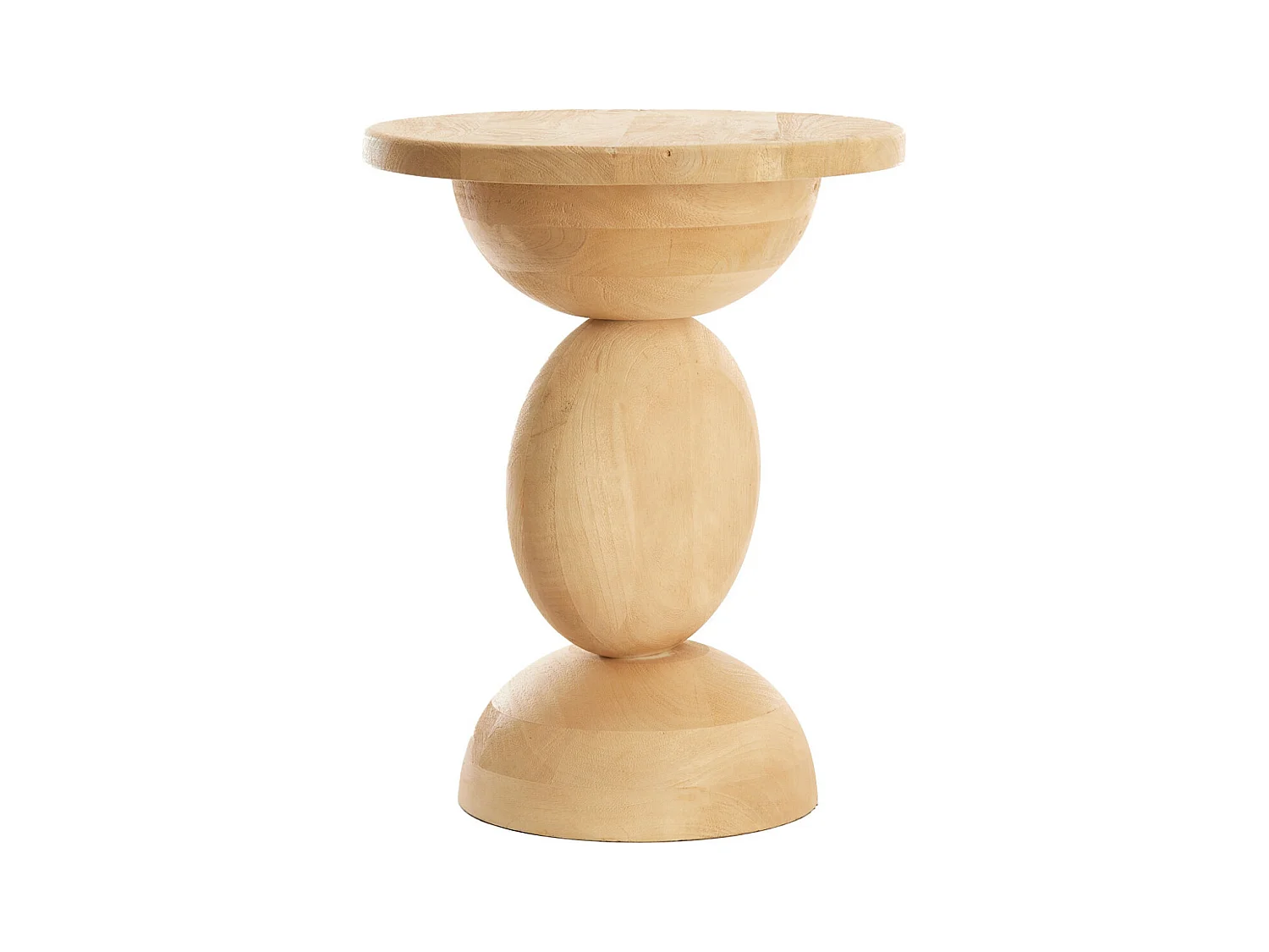 Table d'appoint MIRTO - Ø40x50cm - Marron